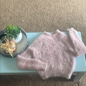 Fuzzy Hippie Rose sweater